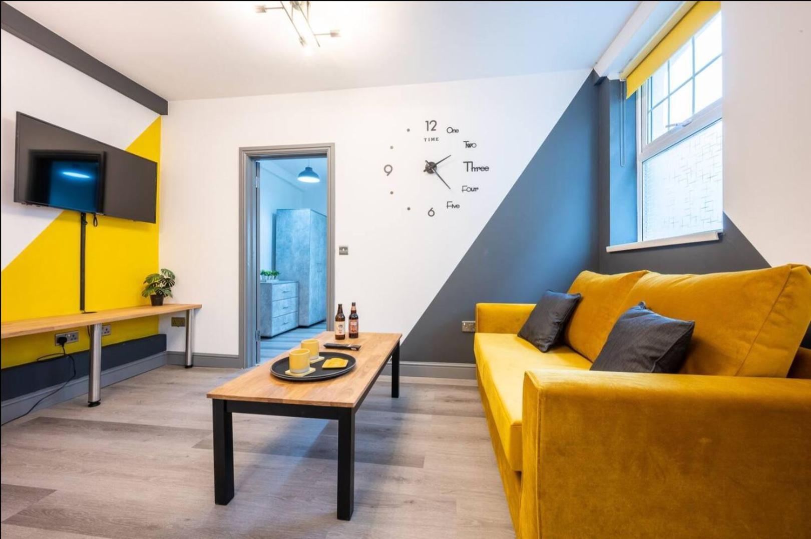 Stunning One Bedroom Apartments Near Shops & Central Cardiff Dış mekan fotoğraf